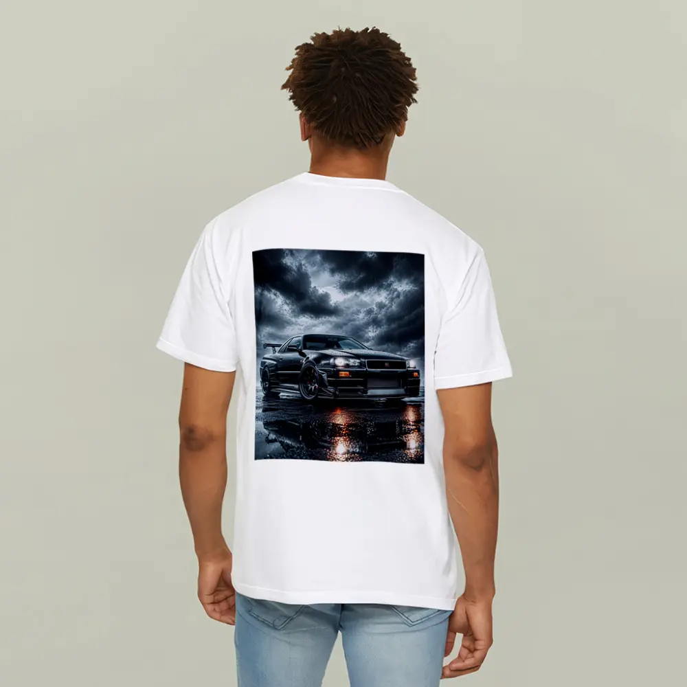 Nissan Skyline GT-R Black Rainy Storm – T-Shirts