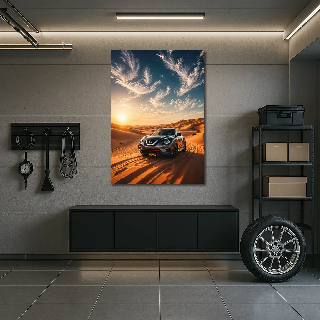 Nissan Juke Nismo Desert Sunset Drive – Wall Art