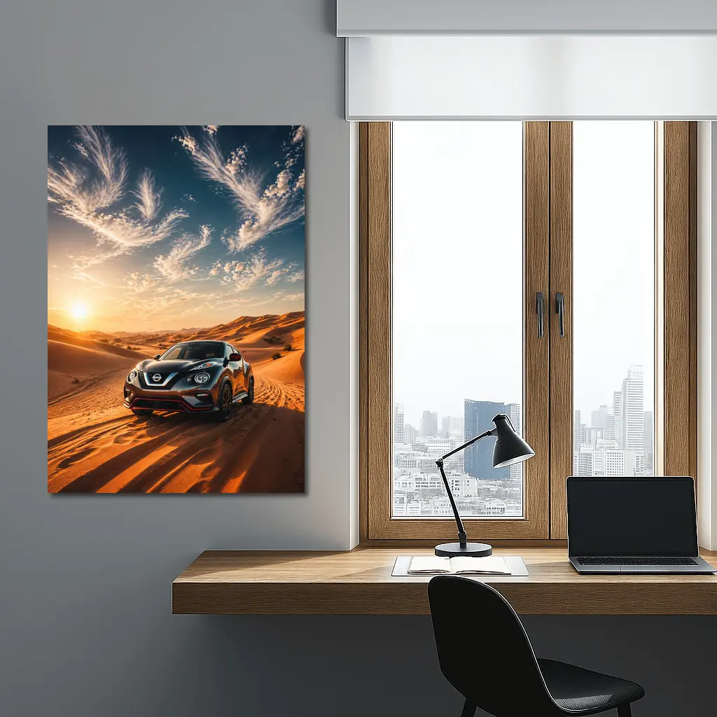 Nissan Juke Nismo Desert Sunset Drive – Wall Art