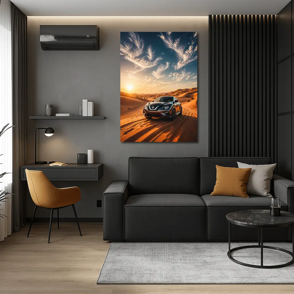 Nissan Juke Nismo Desert Sunset Drive – Wall Art