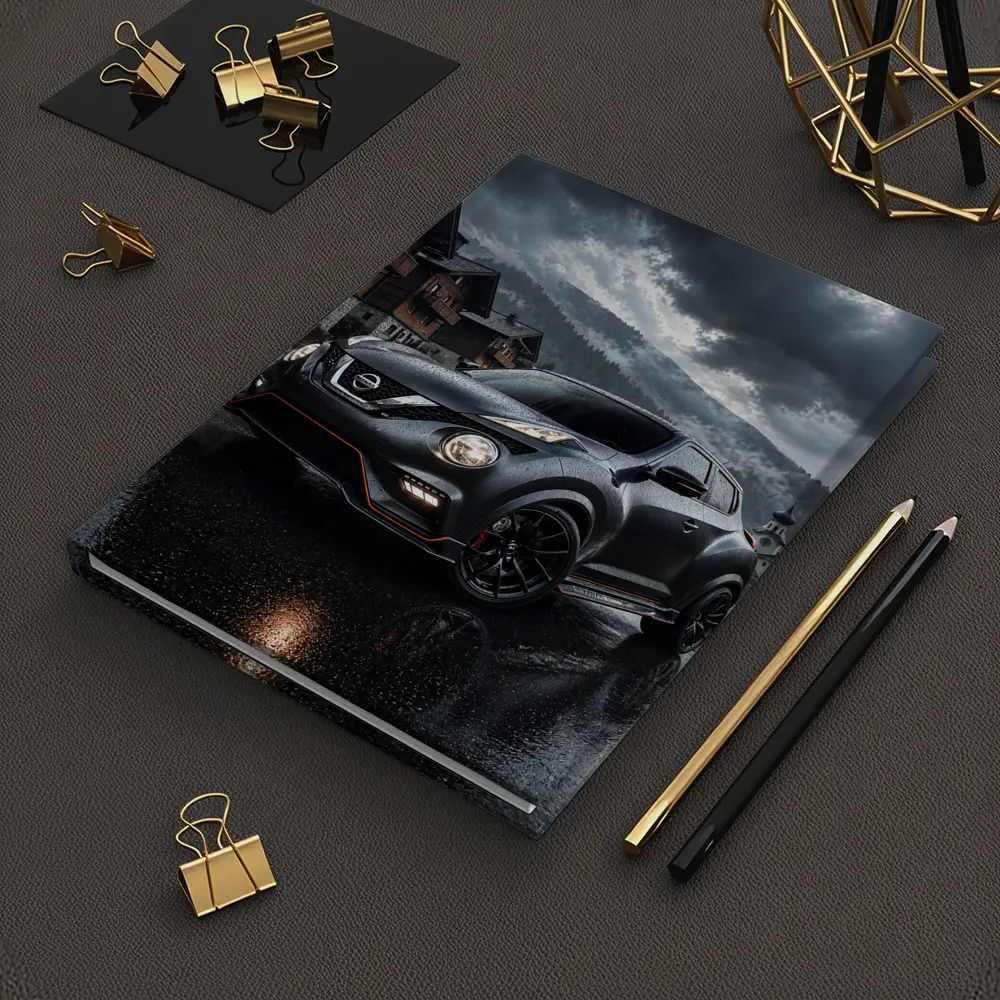 Nissan Juke Nismo Dark Rainy Mountain Village – Notebooks