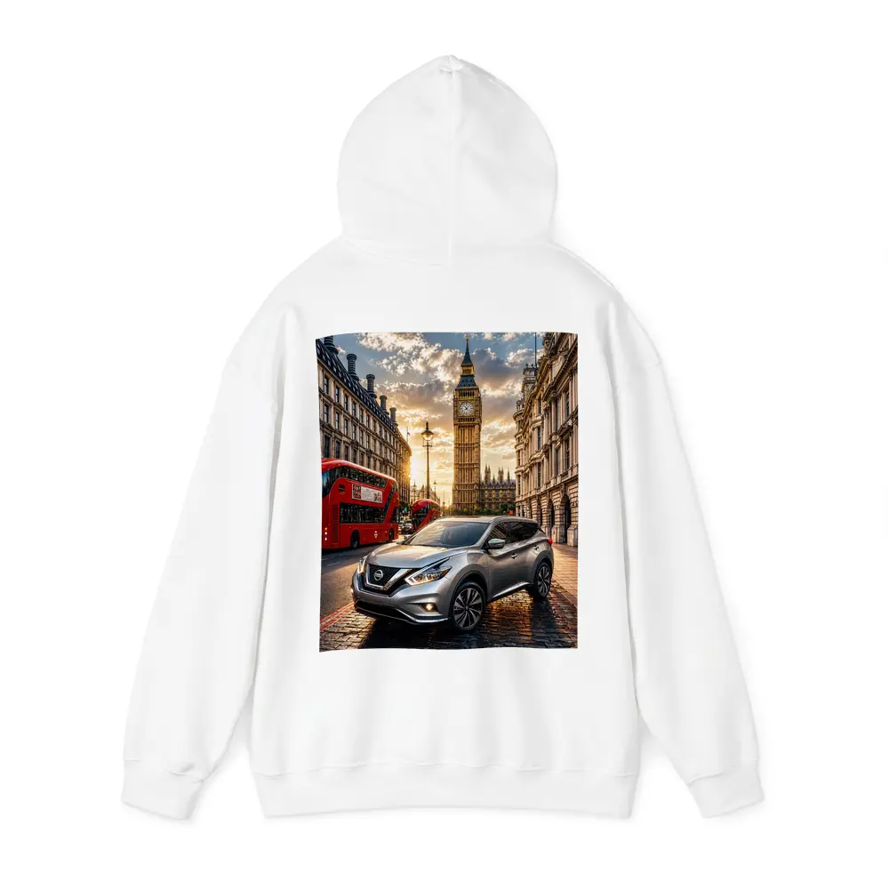 Nissan Murano Silver SUV London Big Ben – Hoodies