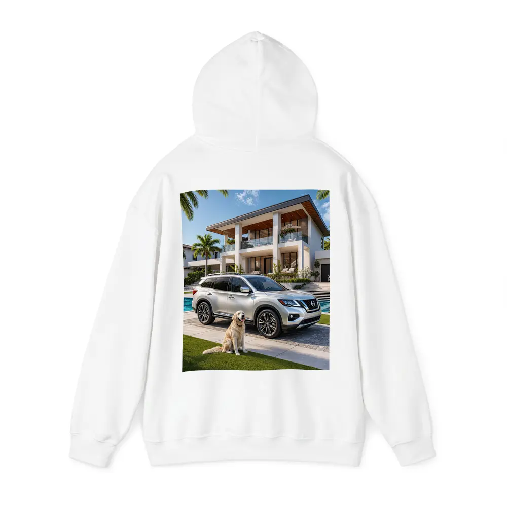 Nissan Pathfinder Golden Retriever Luxury Home – Hoodies