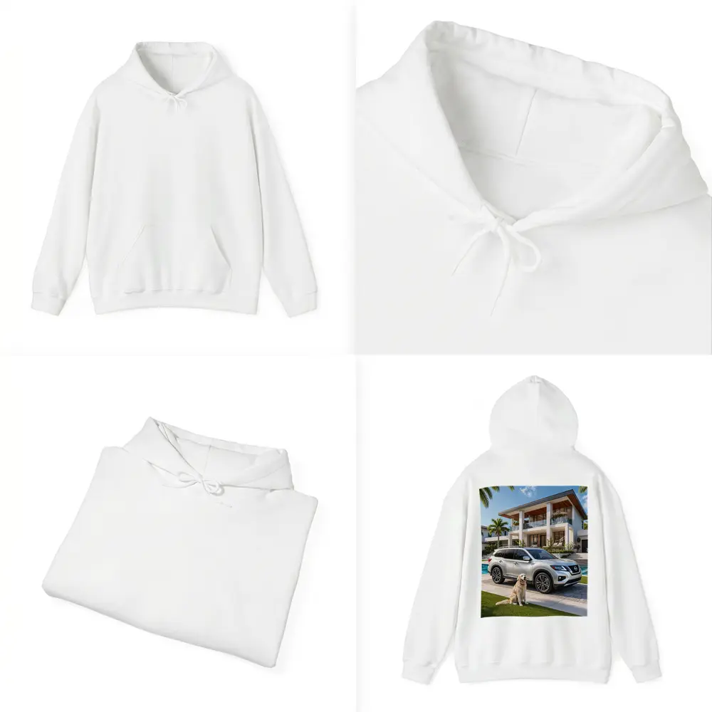 Nissan Pathfinder Golden Retriever Luxury Home – Hoodies