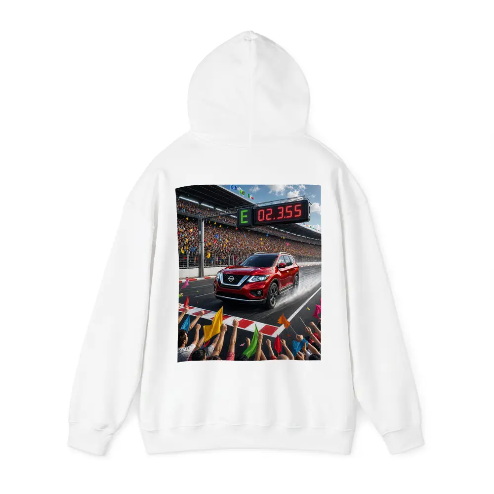 Nissan Pathfinder Racing Track Crowd Celebration – Hoodies