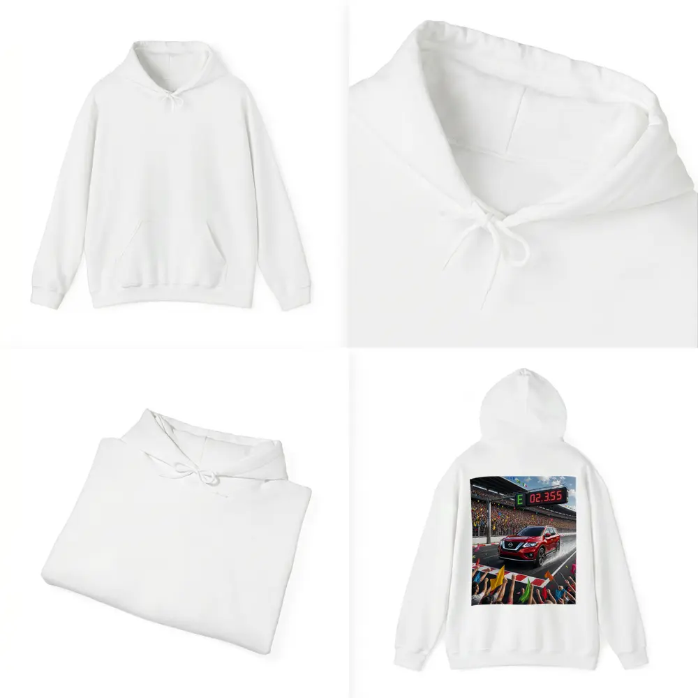 Nissan Pathfinder Racing Track Crowd Celebration – Hoodies