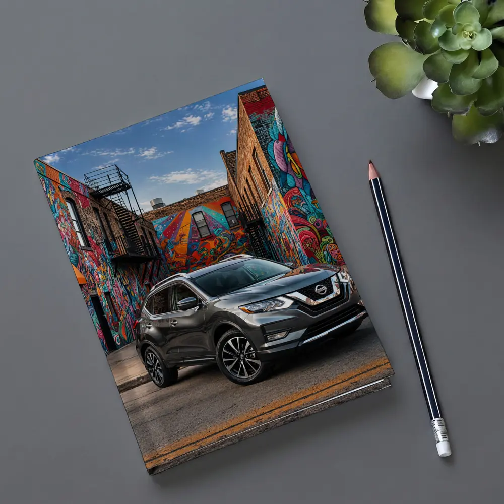 Nissan Rogue SUV Urban Graffiti Street – Notebooks