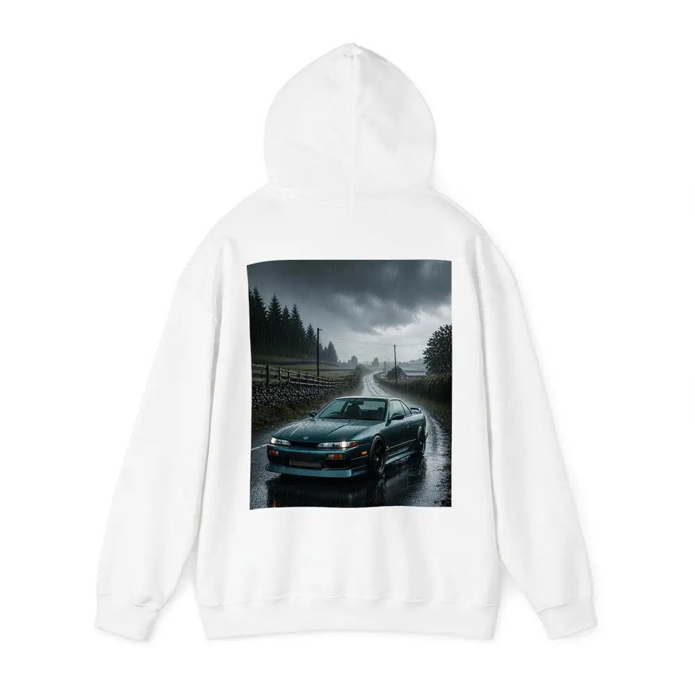 Nissan Silvia S13 Rainy Country Road – Hoodies