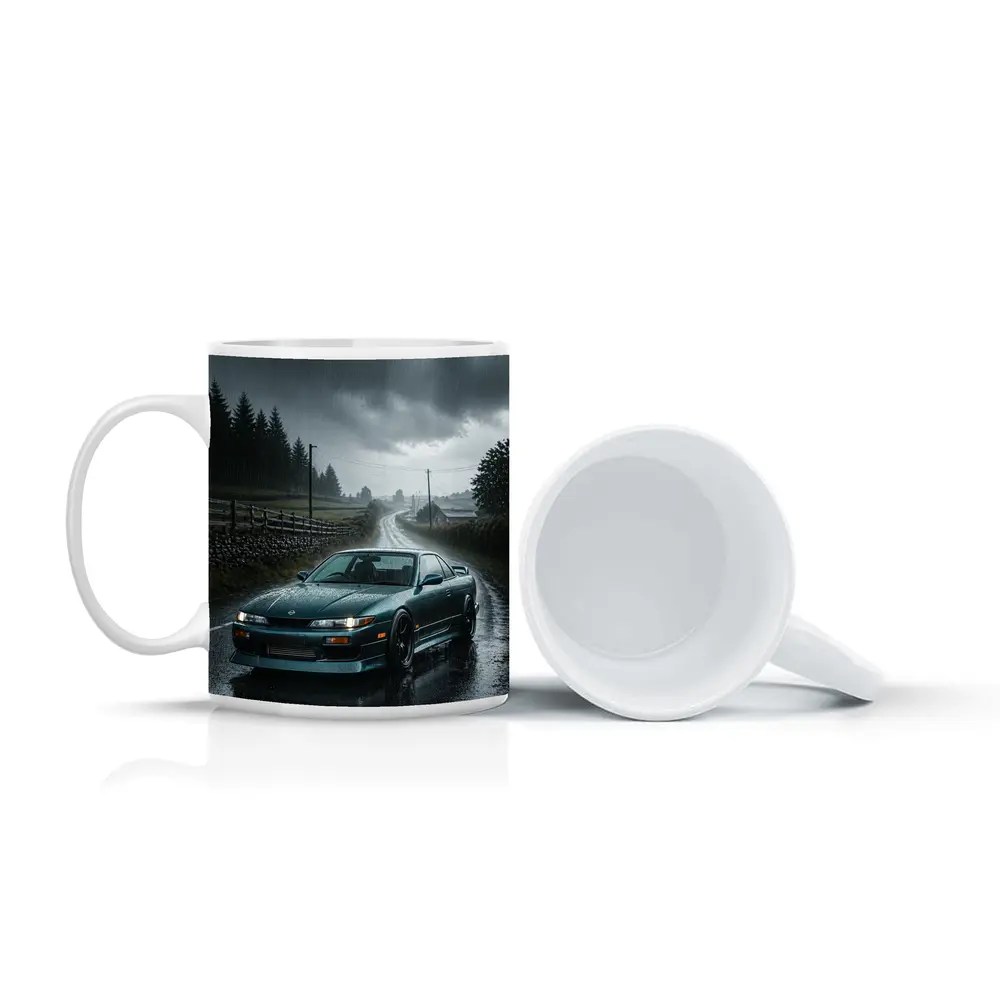 Nissan Silvia S13 Rainy Country Road – Mugs