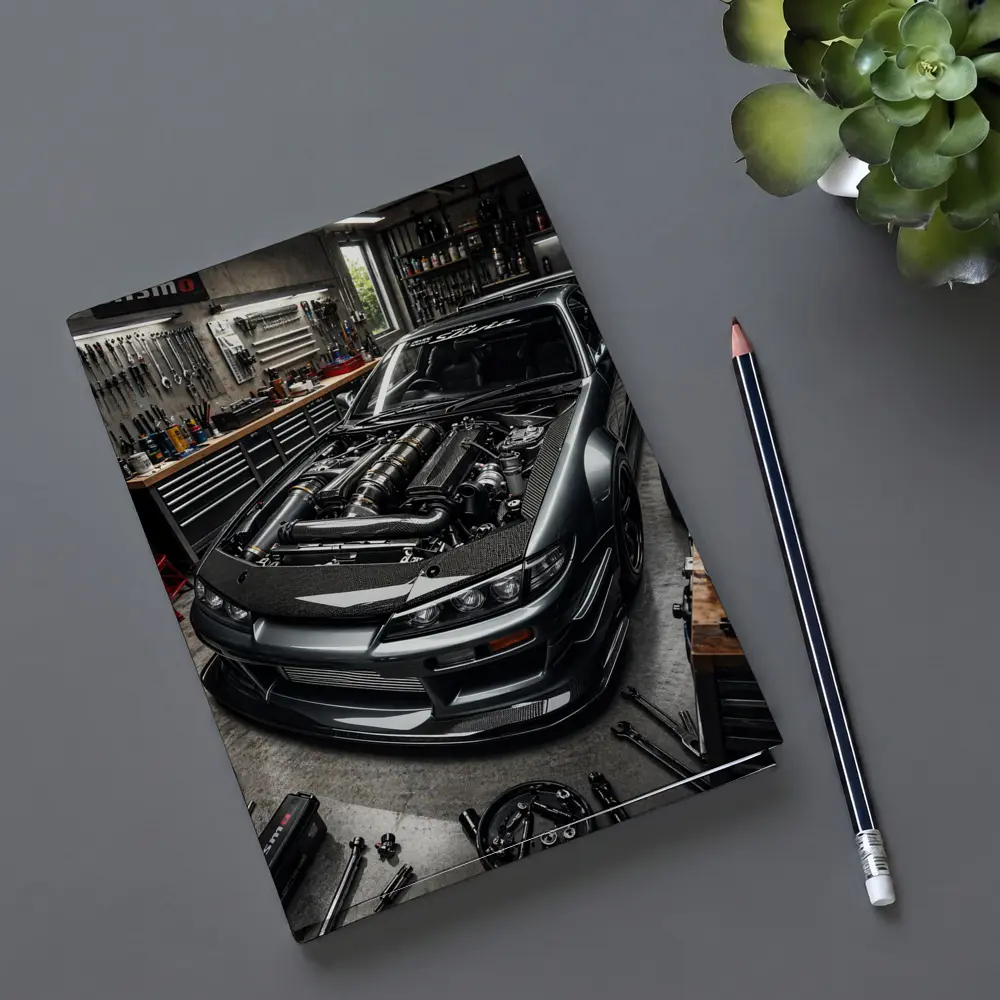 Nissan Silvia S14 Open Hood Garage Build – Notebooks