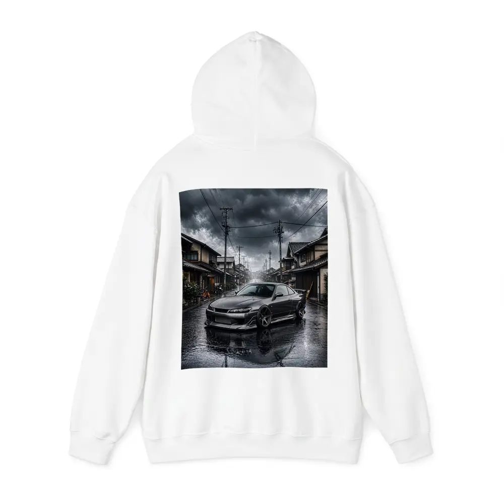 Nissan Silvia S15 Rainy Japanese Street – Hoodies