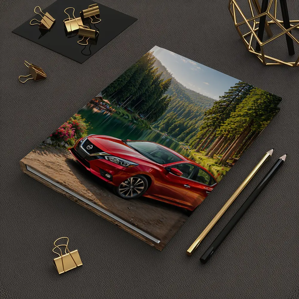 Nissan Sentra Red Sedan By Forest Lake – Notebooks
