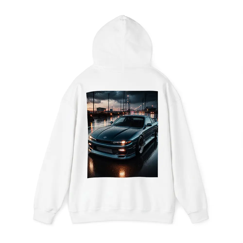 Nissan Silvia S13 Wet Street Night – Hoodies