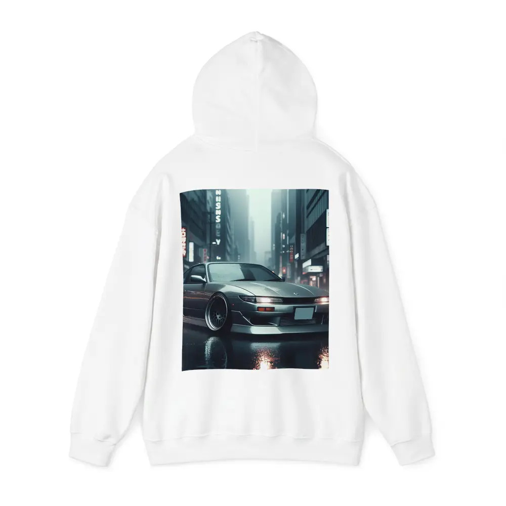 Nissan Silvia S13 Rainy City Street – Hoodies