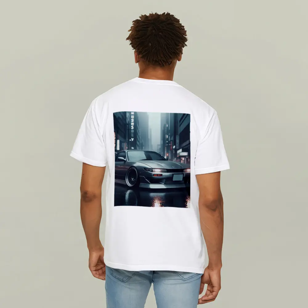 Nissan Silvia S13 Rainy City Street – T-Shirts