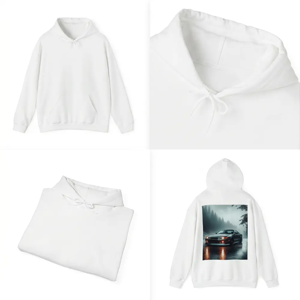 Nissan Silvia S13 Rainy Forest Road – Hoodies