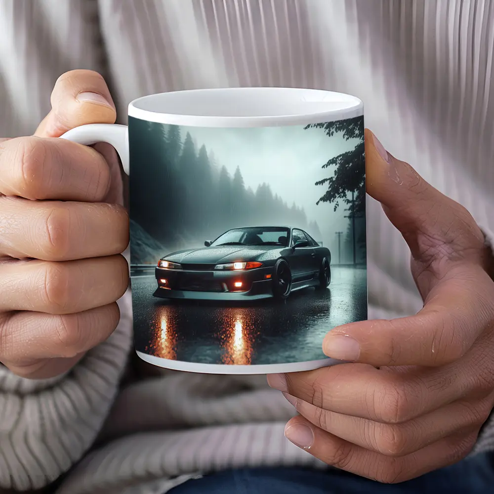 Nissan Silvia S13 Rainy Forest Road – Mugs