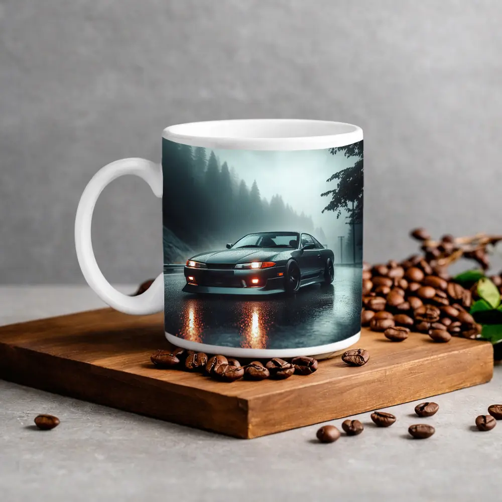 Nissan Silvia S13 Rainy Forest Road – Mugs