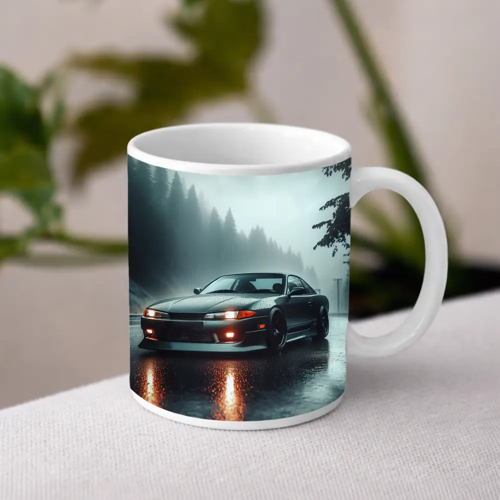 Nissan Silvia S13 Rainy Forest Road – Mugs