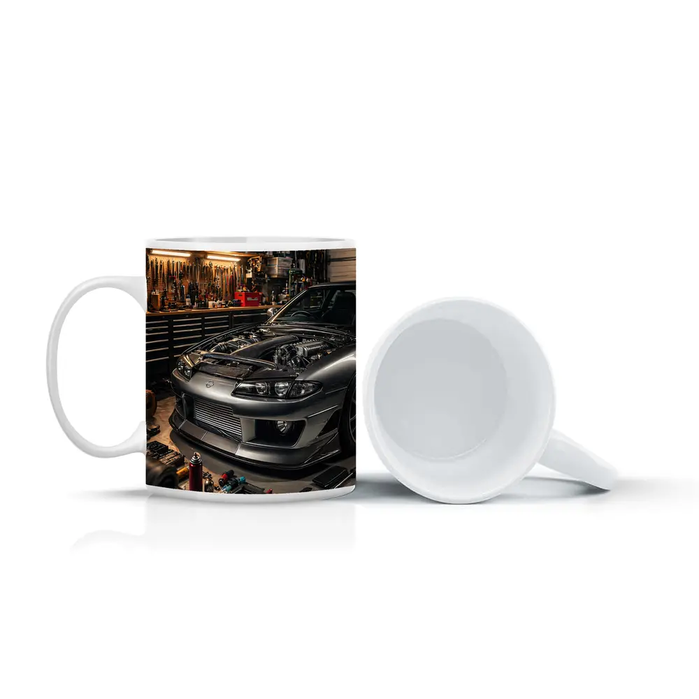 Nissan Silvia S14 Open Hood Garage – Mugs