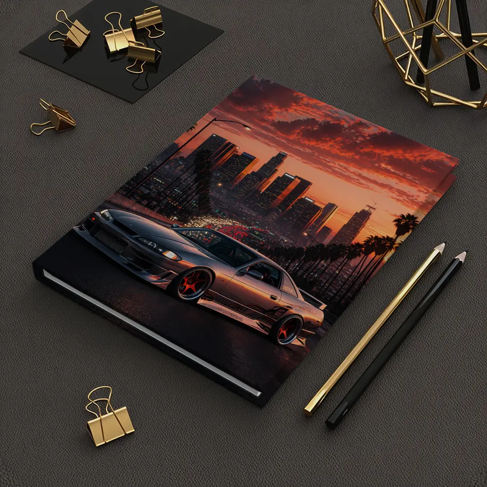 Nissan Silvia S14 Los Angeles Sunset Skyline – Notebooks