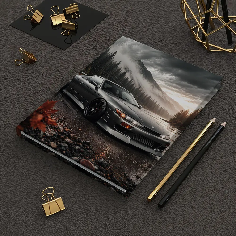 Nissan Silvia S14 Moody Mountain Forest Scene – Notebooks