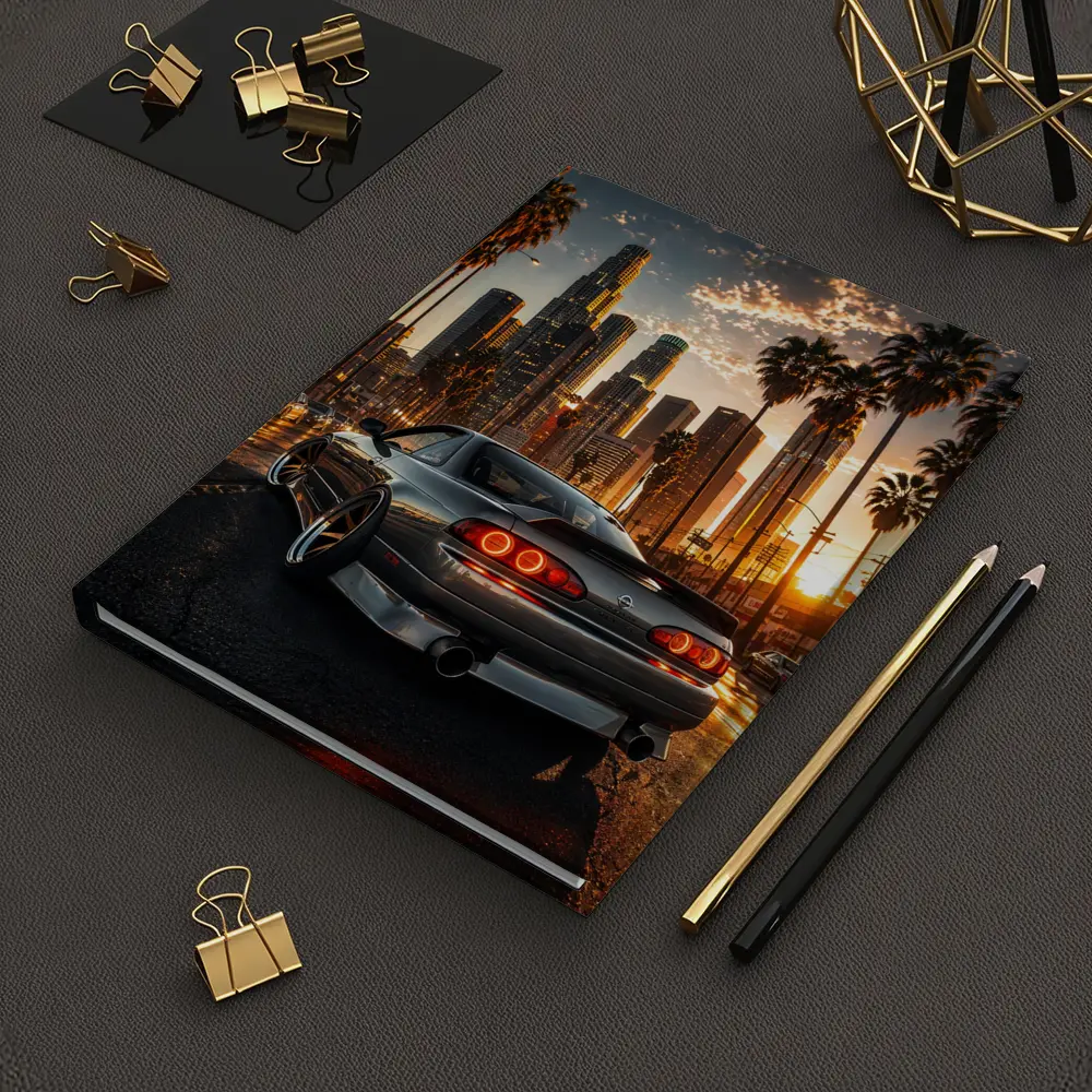 Nissan Silvia S14 Los Angeles City Sunset – Notebooks