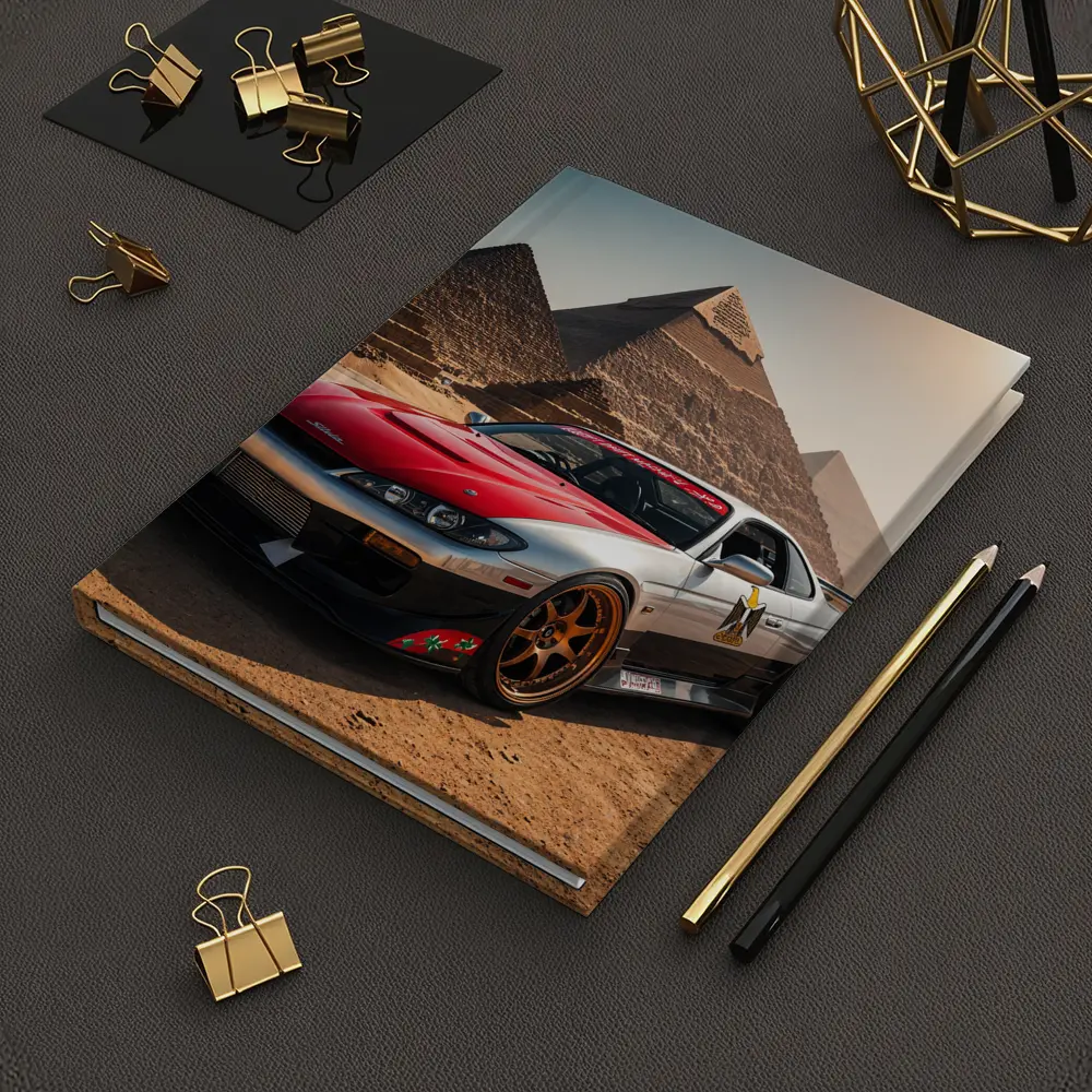 Nissan Silvia S15 Egypt Pyramids Background – Notebooks