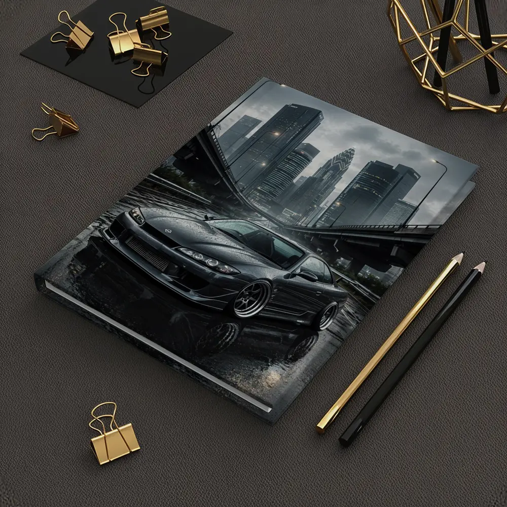 Nissan Silvia S15 Wet City Streets – Notebooks