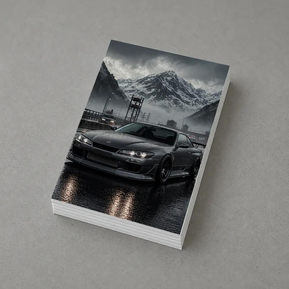 Nissan Silvia S15 Rainy Mountain Road – Postcards