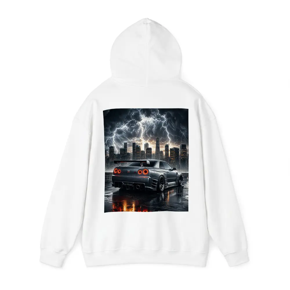 Nissan Skyline GT-R Storm City Night – Hoodies