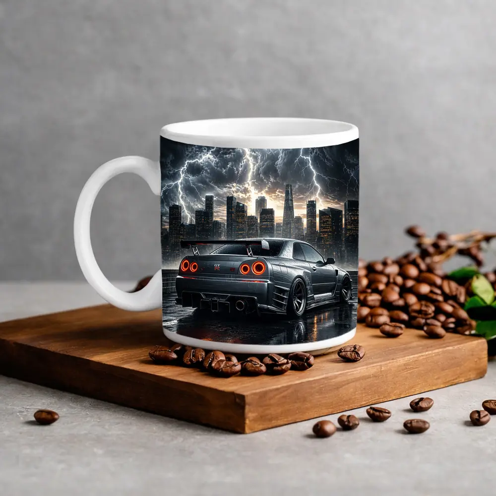 Nissan Skyline GT-R Storm City Night – Mugs
