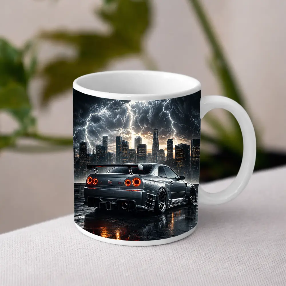 Nissan Skyline GT-R Storm City Night – Mugs