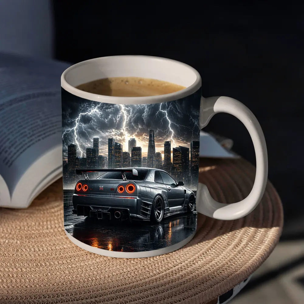 Nissan Skyline GT-R Storm City Night – Mugs