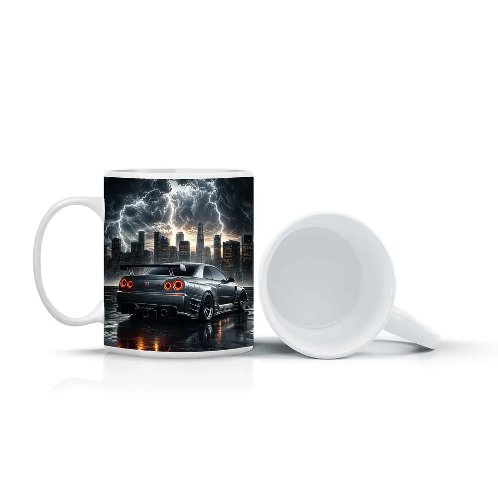 Nissan Skyline GT-R Storm City Night – Mugs