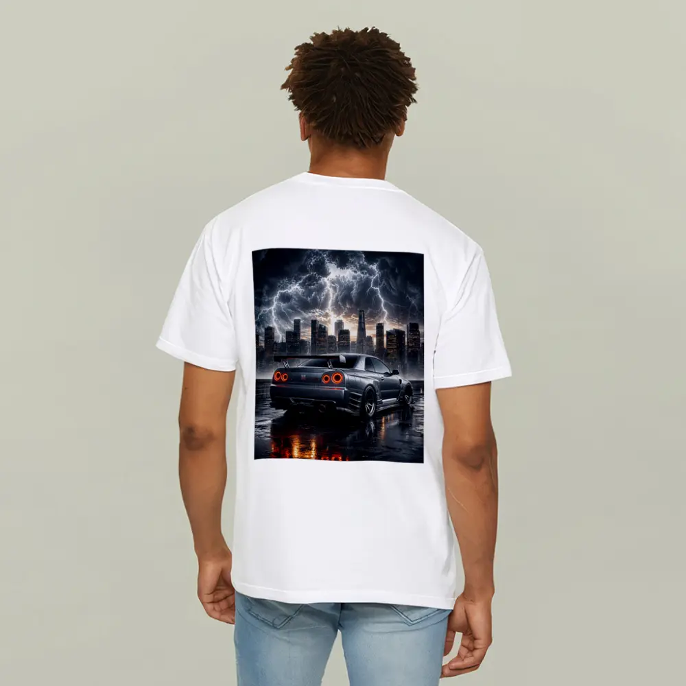 Nissan Skyline GT-R Storm City Night – T-Shirts