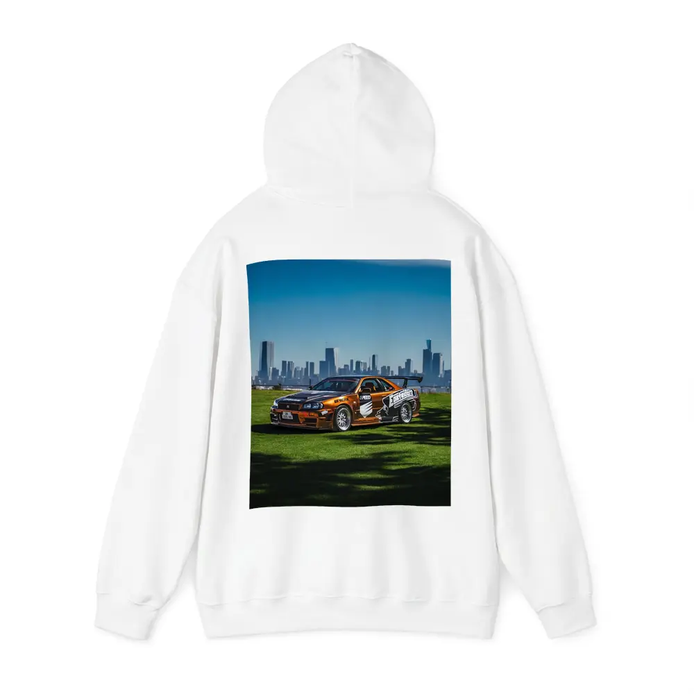 Nissan Skyline GTR R34 City Skyline – Hoodies