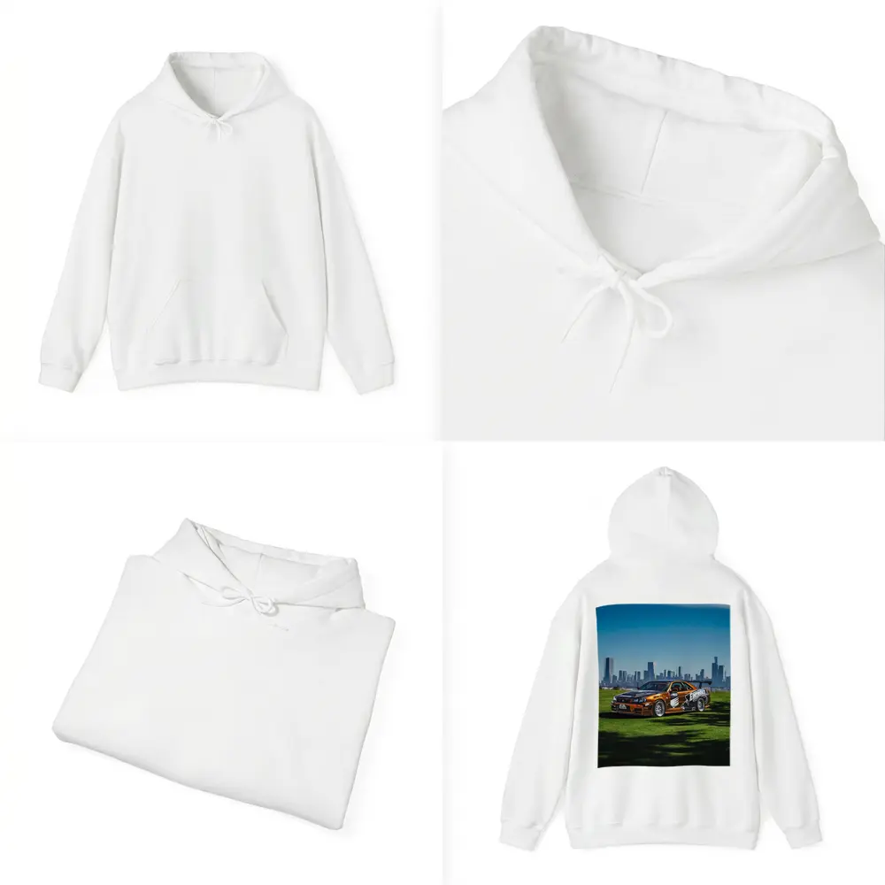 Nissan Skyline GTR R34 City Skyline – Hoodies