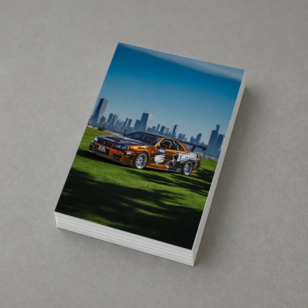 Nissan Skyline GTR R34 City Skyline – Postcards