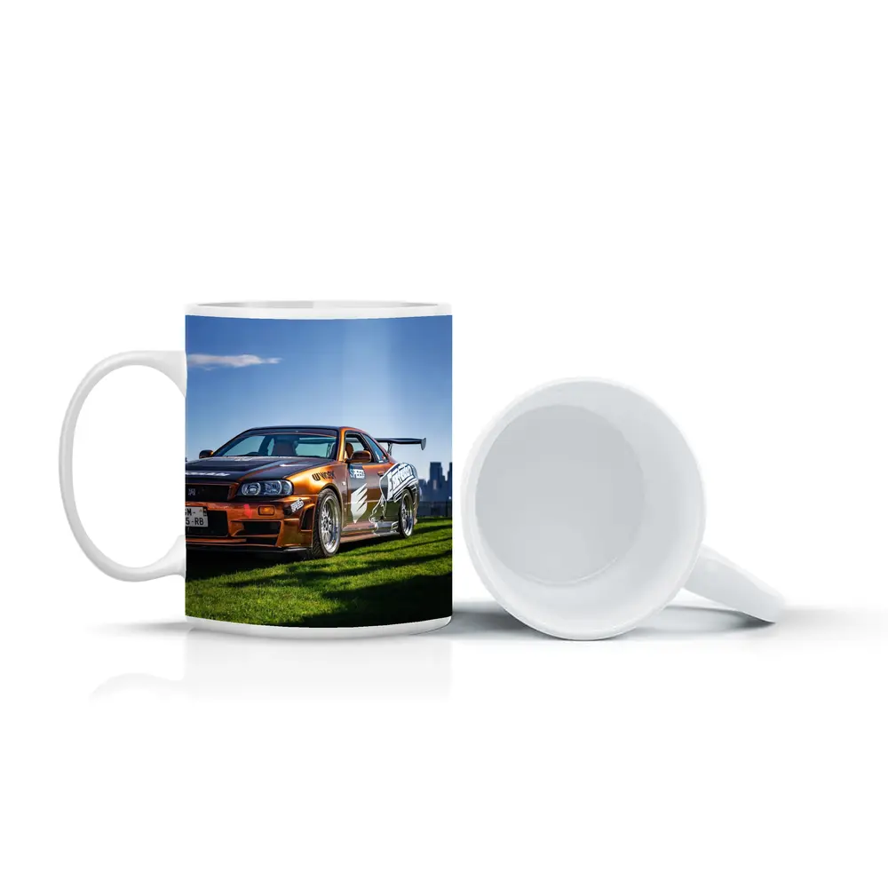 Nissan Skyline GT-R R34 New York Skyline – Mugs