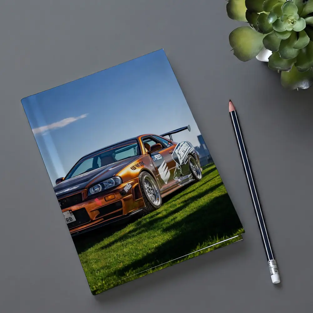 Nissan Skyline GT-R R34 New York Skyline – Notebooks