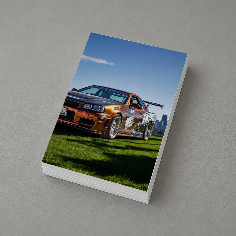 Nissan Skyline GT-R R34 New York Skyline – Postcards