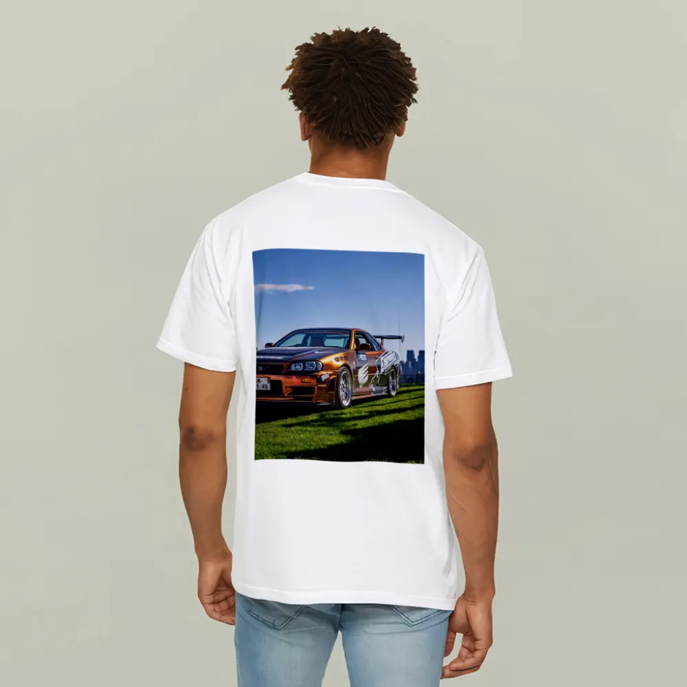 Nissan Skyline GT-R R34 New York Skyline – T-Shirts