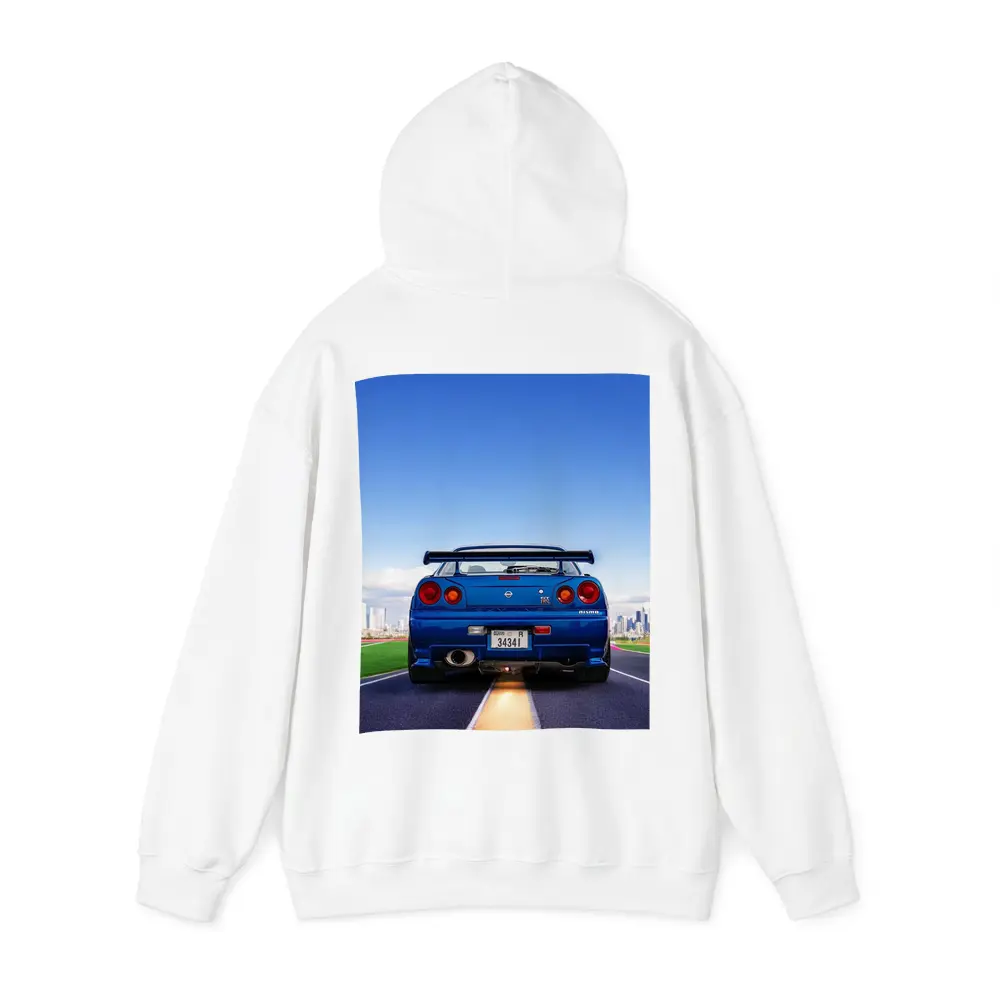 Nissan Skyline GT-R R34 City Skyline – Hoodies