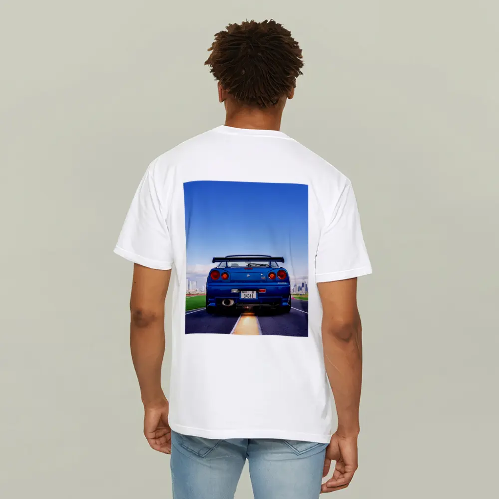 Nissan Skyline GT-R R34 City Skyline – T-Shirts