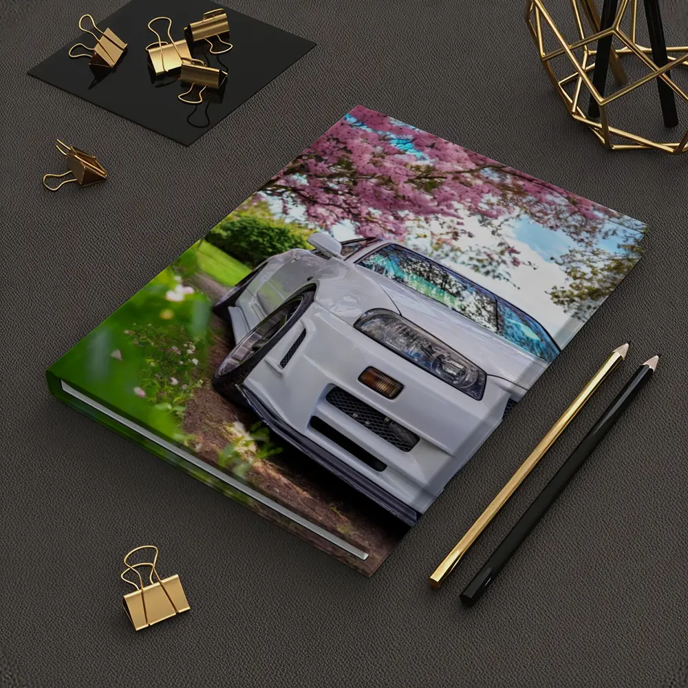 Nissan Skyline GT-R R34 Cherry Blossom Garden – Notebooks
