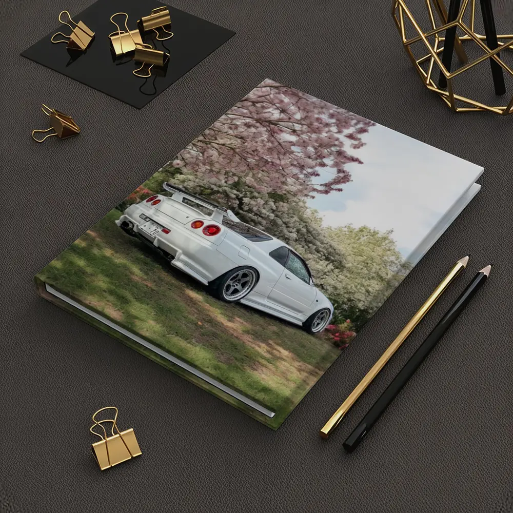 Nissan Skyline GT-R R34 Cherry Blossom Garden – Notebooks