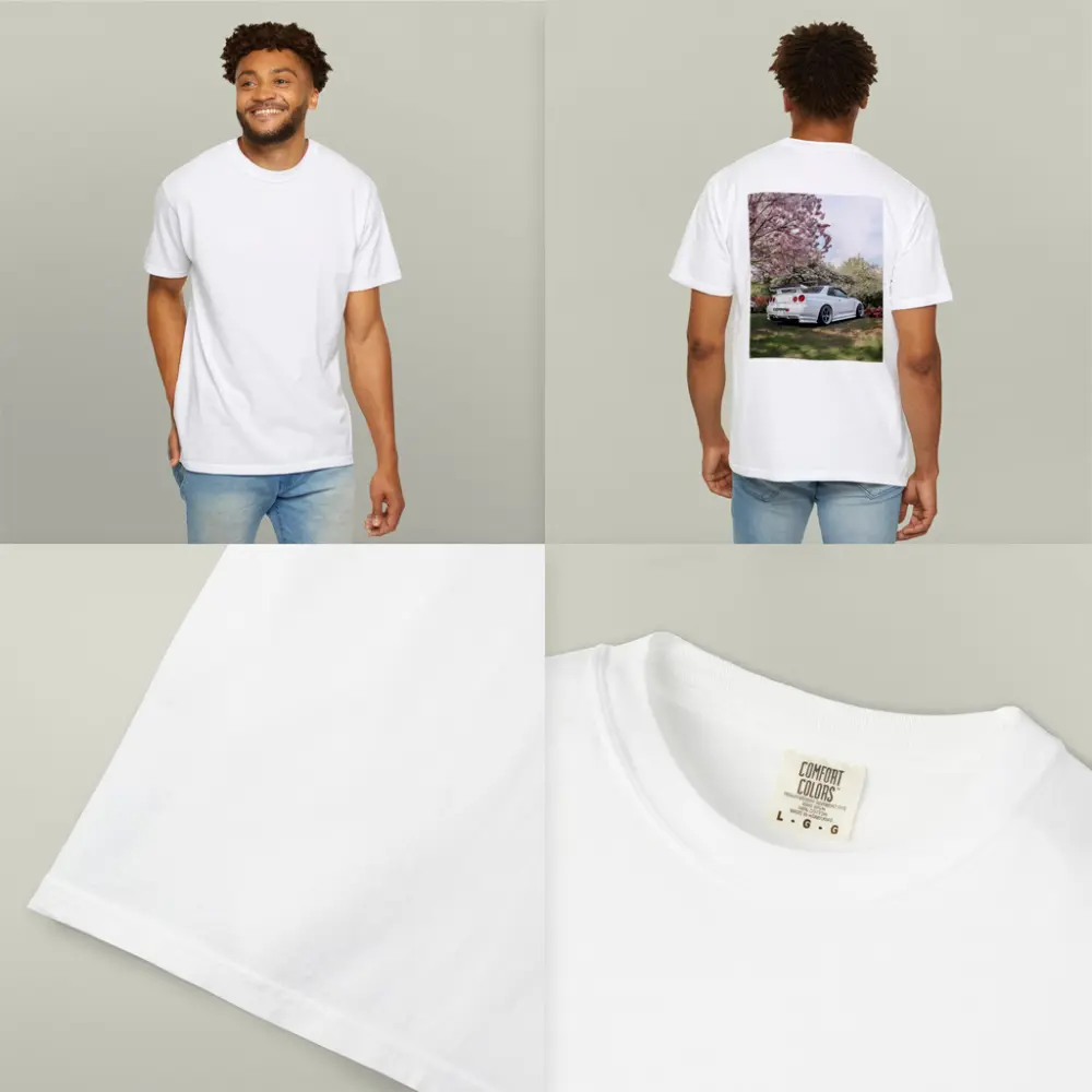 Nissan Skyline GT-R R34 Cherry Blossom Garden – T-Shirts