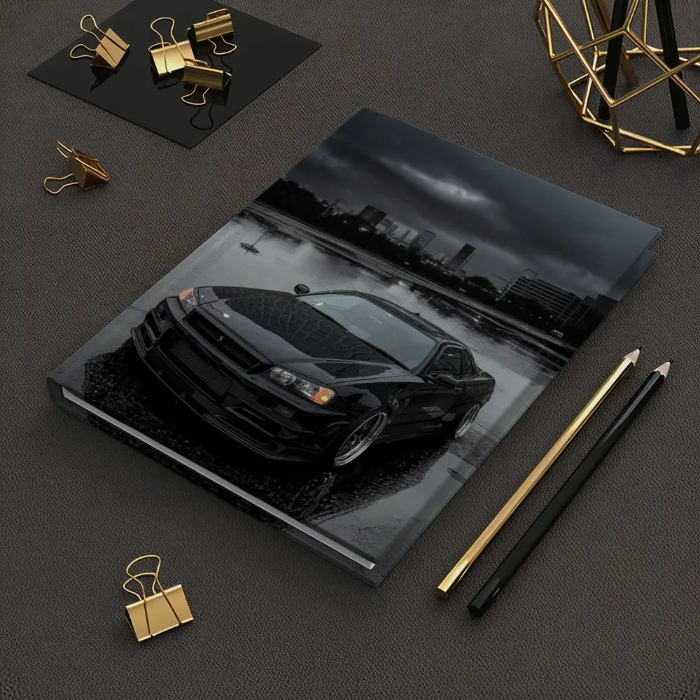 Nissan Skyline GT-R R34 Rainy City Night – Notebooks