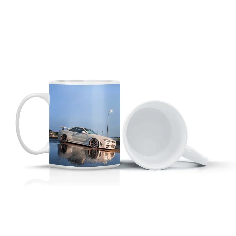 Nissan Skyline GT-R R34 Wet Parking Lot – Mugs